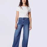 Lily Wide Leg Jeans - Aurore