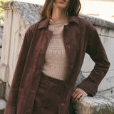 Decker Suede Chore Coat