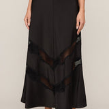 Moira Lace Inset Skirt