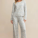 Dawn Ditsy Pant - Crystal