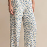 Dawn Ditsy Pant - Crystal