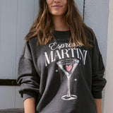 Oversized Martini Sweatshirt