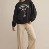 Oversized Martini Sweatshirt