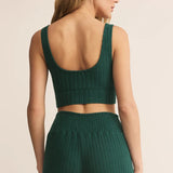 Zoe Rib Tank - Mistletoe