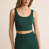 Zoe Rib Tank - Mistletoe