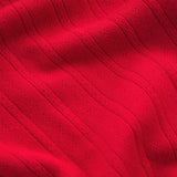 Luxe Pointelle Top - Red