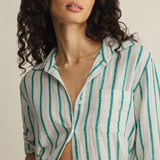 Saturdays Stripe Shirt - Rainforest