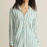 Saturdays Stripe Shirt - Rainforest