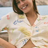 Beach Days PJ Top