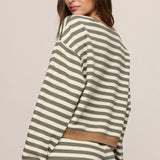 Low Key Stripe Sweatshirt