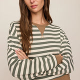Low Key Stripe Sweatshirt