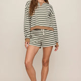 Low Key Stripe Sweatshirt
