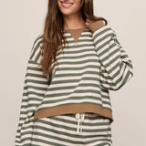 Low Key Stripe Sweatshirt