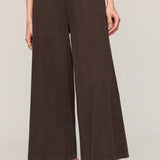 Scout Jersey Crop Flare Pant - Dark Chocolate