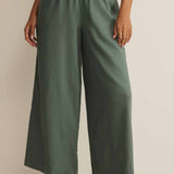 Scout Linen Pant - Everglade