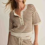 Kylo Striped Polo Sweater