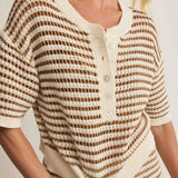 Kylo Striped Polo Sweater