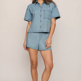 Everyday Denim Button Up