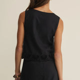 Charlene Embroidery Top