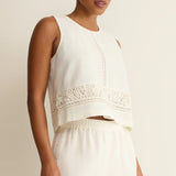 Sloane Embroidered Top