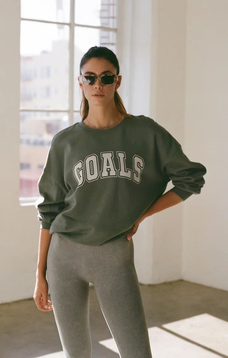 Oversized Goals Sweatshirt