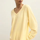 Weekender V-Neck Sweatshirt - Sunnyside