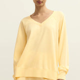 Weekender V-Neck Sweatshirt - Sunnyside