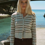 Medina Stripe Cardigan