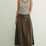 Drawstring Jersey Top