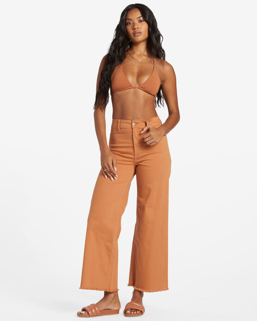 Free fall pant - Toffee