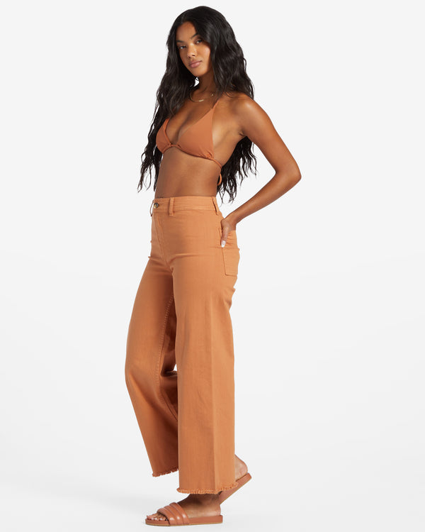Free fall pant - Toffee