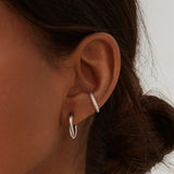 Boucle d'oreilles Biarritz - Argent