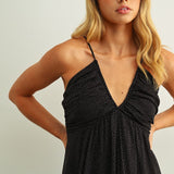Polka Dot Maxi Dress