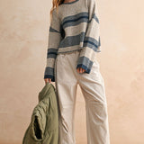 Corduroy Barrel Pant - Beige