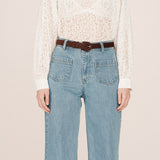 Scotland Belt - Chocolat