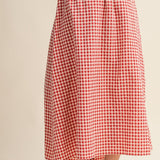 Gingham Maxi Skirt