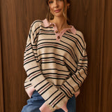 Gabbie Polo - Stripe