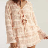 Millie Skirt - Peach