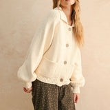 Cactus Button Cardigan