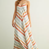 Multi Color Stripe Dress