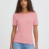 Cella Short Sleeve Top - Teaberry