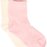 Rosella Sock 2-Pack - White Lotus