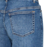 Twiggy Cropped High Waist - Medium Blue