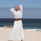 Classic Knit Jumper - White