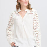 Bless Blouse - Blanc