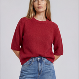 Boom Short Sleeve Pull - Biking Red