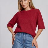 Boom Short Sleeve Pull - Biking Red