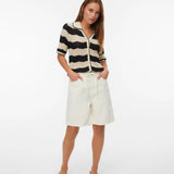 Villa Bermuda Denim Short - Ecru