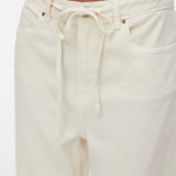 Villa Bermuda Denim Short - Ecru