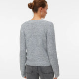 Novah Cardigan -  Grey Mélange